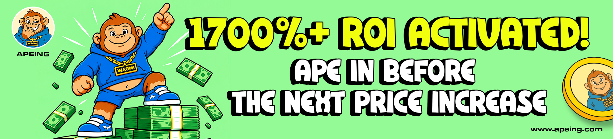 3 Trending Meme Coins Today Reviewed as Top KOLs Point to Apeing’s 1,718% ROI Potential 9 image3.png