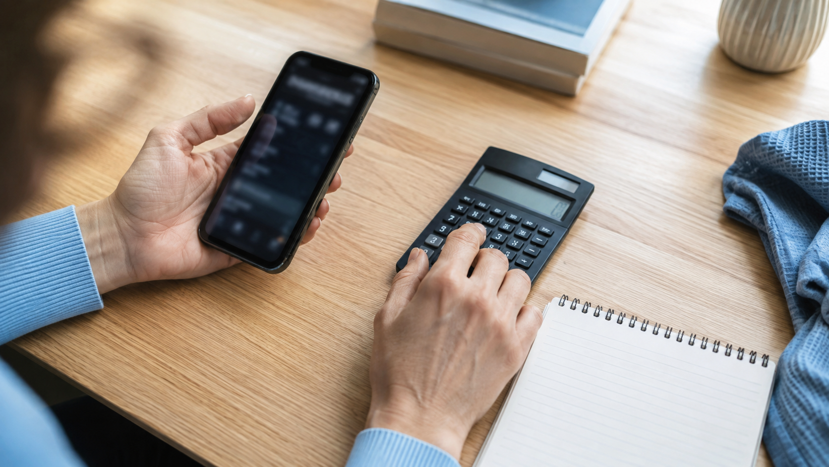 Bitcoin Transaction Fees Explained: Why the Same Payment Can Cost More 5 Conceptual photograph of a person reviewing a payment on a phone